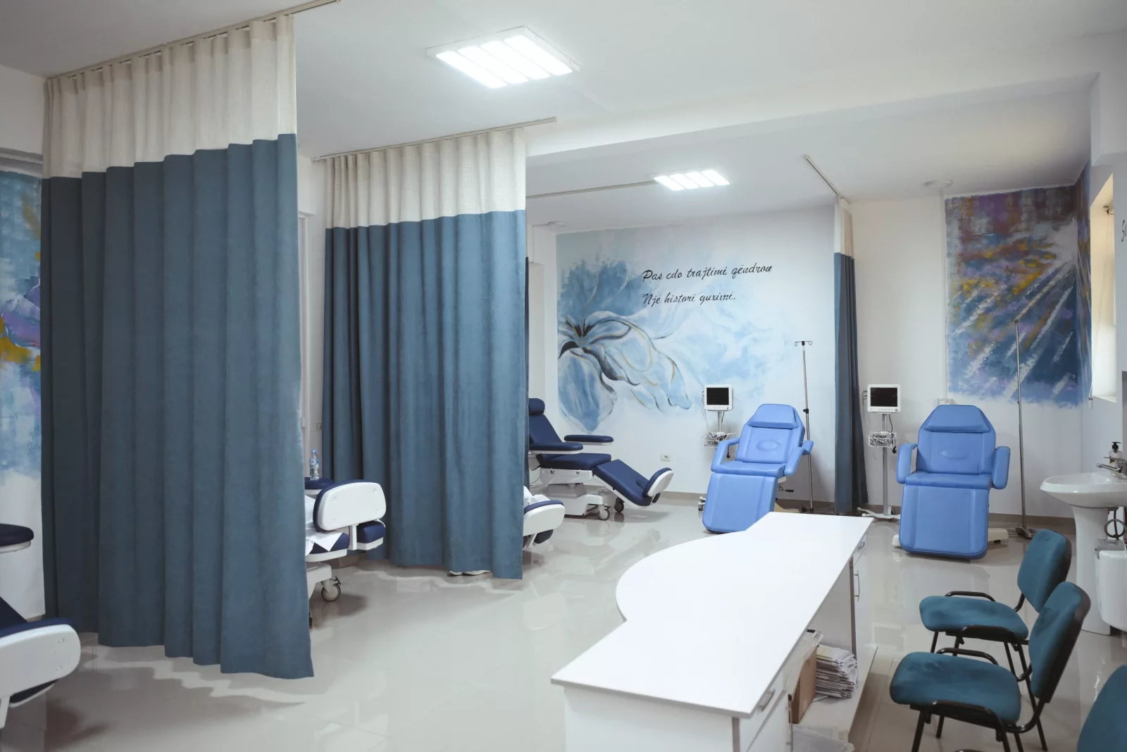 Renovated chemotherapy clinic at Vlora Regional Hospital